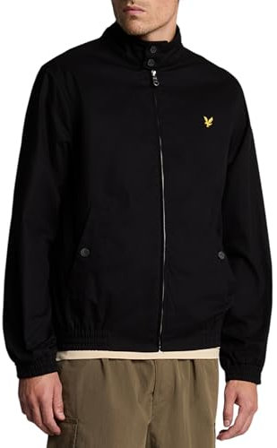 Lyle & Scott Herren Blouson Jacke | British Classic | Harrington mit Tartan Innenfutter