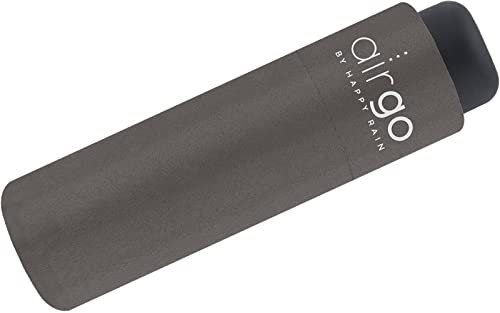Happy Rain Air Go - 137 Gramm super Mini Taschenschirm superleicht - Brown Granite