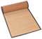 MMQGQ Natürlicher Bambus-tischläufer Mit Brauner Stoffgrenze, Einfache Handgewebe-wärmedämmtisch-matten, Waschbare Tischsets Für Esstisch-Tuch(Size:40×90cm)