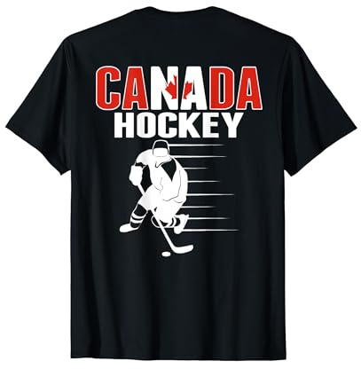 Canada Ice Hockey Lovers Jersey - Canadian Hockey Team Fans T-Shirt