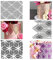 Plantillas para tartas, plantillas de crema de mantequilla para tartas, 3 unidades, puntas de tartas, plantillas de decoración para tartas, herramientas de decoración de tartas, moldes de punta hueca