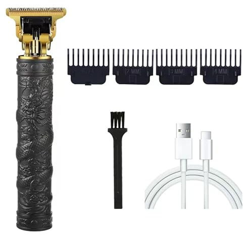 Tondeuse à cheveux rétro T9 pour homme - Professionnelle pour rasoir - Machine de coupe de cheveux sans fil - Tondeuse à cheveux pour homme - Coupe de cheveux professionnelle - Sans fil - Étanche