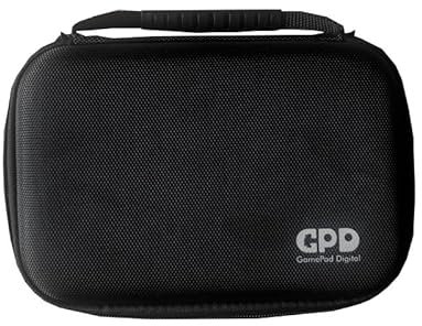 Schutzhülle für GPD Win Mini Mini Laptop Gaming PC bietet Platz für Ladegerät und Griff für GPD WIN Mini Handheld Konsole Zubehör (groß)