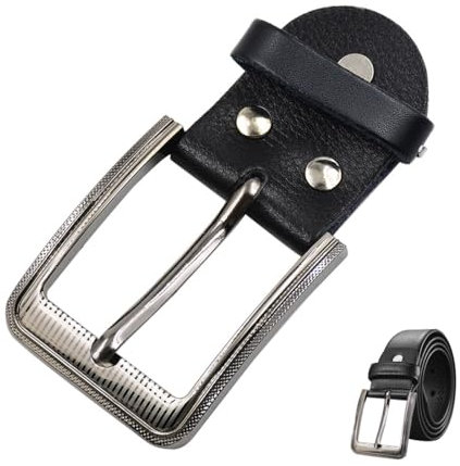 QEDBOJE Metall Polierte Gürtelschnalle Herren Klassische Gürtelschnalle Die Gürtelschnalle ist robust und langlebig zum Verbinden von Gürteln und Businesshosen