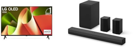 LG OLED65B4E 65 4K OLED Smart TV Barre de Son S40TR 4.1, 400W