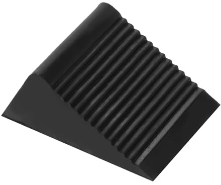 Alipis Freno De Deslizamiento para Ruedas Calzos Antideslizantes De Goma Cuña para Neumáticos Uso Exteriores para Vehículos Recreativos Portátil y Resistente