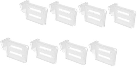 Uonlytech 8pièces Séparateur De Porte Latérale Pour Réfrigérateur Plaque De Séparation Pour Lot De Panneau De Séparation Pour Aliments