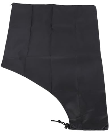 Bewinner Sac Souffleur de Feuilles de Grande capacité pour Une Utilisation Universelle, Sac de Collecte de Feuilles en Tissu Oxford Anti-Fuite avec Cordon de Serrage pour Les Débris de Tombées,