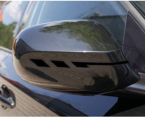 FOLIATEC PIN Striping Mirror Cap, car trim strips for exterior mirrors, black