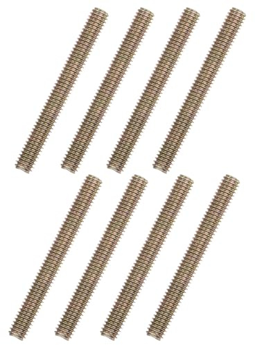 uxcell 8 Pack Fully All Threaded Rod 5/16-18, 3 in Length, Thread Screw for Chair Furniture Mounting Assembly Fastening