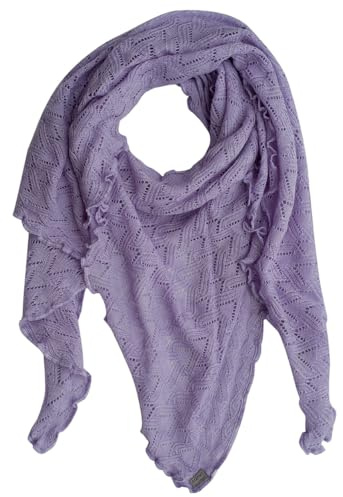 Invero, Merino Triangulär halsduk, Susi, Lavendel, En Storlek
