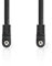NEDIS Cavo audio video - Connettore 3,5 mm - Connettore 3,5 mm - Nichelato - 2,00 m - Rotondo - PVC - Nero