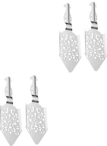 Garneck Lot De 2 Compte-gouttes À Absinthe En Acier Inoxydable Cuillères Délicates Multi-usages Style Vintage Accessoire De Bar Outil Ménager Pratique 2 Pièces X 2