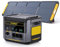 VTOMAN FlashSpeed 1000 Tragbare Powerstation mit 220W Solarpanel - 828Wh LiFePO4 Solar Generator mit 3 x 1000W AC Ausgänge(Spitze 2000W), 100W USB-C,Schnellladung 0-80% in 1 Stunde für Reise Camping