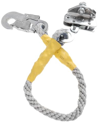 DOITOOL Selbstsichernder Seilgreifer Seilgreifer Absturzsicherung Rettungsleine Seilgreifer Sicherheitsseilschloss