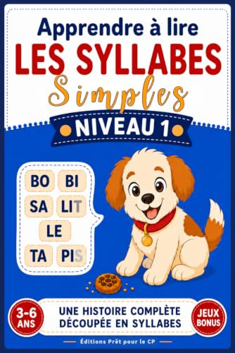 Apprendre à lire en Grande Section - Du son des lettres à la lecture - Livre 1: Préparer la lecture au CP - Premier livre de lecture maternelle (MS-GS) / début CP