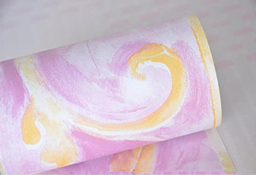 bordes de papel tapiz autoadhesivos, Pegatinas de borde papel tapiz despegables y adhesivas PVC rosa