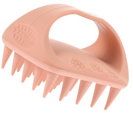 OATIPHO Silikon-shampoo-kamm Shampoo-kopfbürste Kopfschrubber Zum Waschen Kopfmassagegerät Für Haare Dusche Haarbürste Kopf-kopfhautwäscher Shampoo-massagebürste Duschkopf Kieselgel Pflege