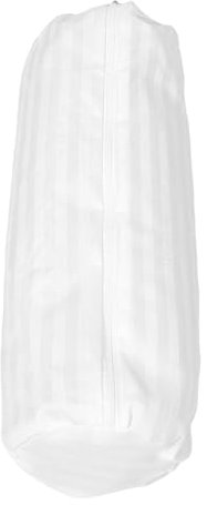 Alipis Zylinder-kissenbezug Nackenkissenbezug Runder Kisseneinsatz Weiß 15 X 50 Cm Pflegeleicht Bequem in Der Umgebung