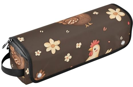 Sac de voyage pour outils de cheveux pour femme avec tapis amovible résistant à la chaleur, grand étui de voyage pour outils chauds, fer à friser, fers plats, volumateur de cheveux, coiffeur amusant
