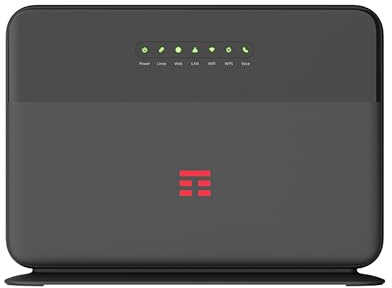 T I M HUB + DN8245X6-8X Router Modem Per ADSL VDSL FTTC Misto Rame FTTH Fibra Ottica su ONT Esterno Con Wi-Fi 6 Band Steering e Porte Lan Gigabit