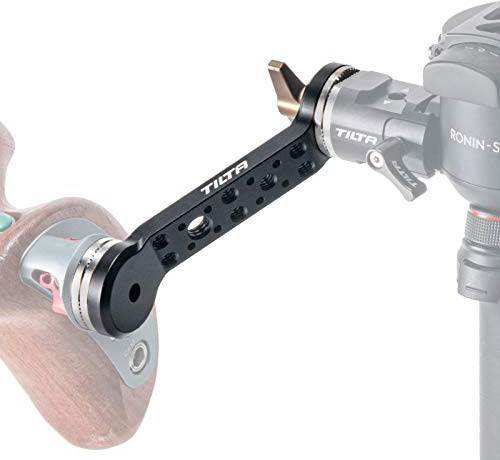 TILTA Rosette Extender Arm for DJI RS2 RS3 pro RSC2 RS3 Gimbal with Multiple 1/4-20 and 3/8-16 Threads, Compatible with any ARRI Standard Rosette Connection TGA-REA