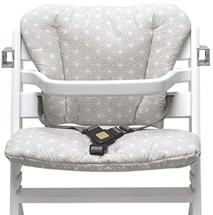 Blausberg Baby - Timba Sitzkissen Set ABWASCHBAR für Safety 1st Hochstuhl - Happy Star Beige
