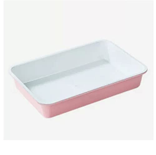 Plato para hornear Molde for hornear Rectangular cuadrado, molde for pasteles, molde for hornear pequeño antiadherente corrugado, horno casero, molde for hornear de acero al carbono, molde for lasaña