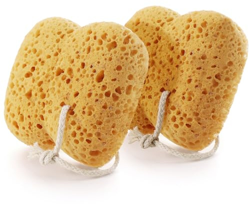 Azymi Shower Sponge 2-Pack â Exfoliating Body Scrubber