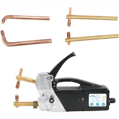 Soudage Par Point Poste à souder par points portable électrique 2,0 + 2,0 mm, pistolet à pointe double face, avec condensateur de stockage d'énergie, pour tôle