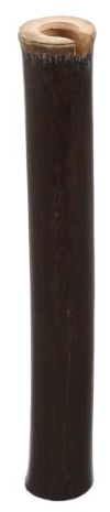 GOOHOCHY Vertical Bamboo Flute Mouthpiece Aid for Beginners, Embouchure Formation Trainer with Natural Lips Fit, Portable Bamboo Wind Trainer for On-the-go Practice and Travel