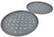 Samuel Groves Pack of 2 Pizza Pan, Pizza Tray, Large 13 Inch (33cm) Non Stick Coating Oven Round Crisper, Pizza Baking Tray, Pizza Trays for Oven Non Stick Made in England