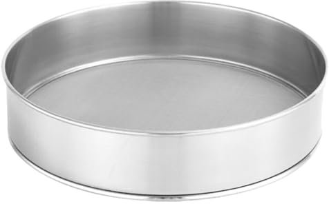 Tamis à Farine Acier Inoxydable Tamis à Maille Fine pour Pâtisserie Filtre à Sucre Poudre pour Cuisson de Gâteaux Pains et Pâtes