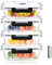 Hcrvvi Food Containers Set - Food Storage Containers 4 Pcs, with Upgraded Snap Locking Lids, Air Tight Lock Food Container, Glass Containers with Lids 1520ml, BPA Free, Meal Prep Containers Reusable