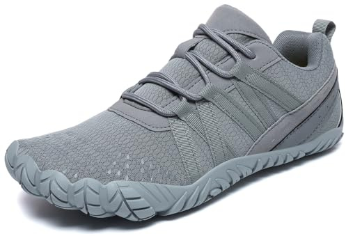 Barefoot Shoes Women Men Minimalist Zero Drop Wide Toe Box Water Shoes Hiking Barefoot Footwear Unisex Sneakers for Workout Cross-Trainer Walking Running Camping Beach Weightlifting Grounding Sport