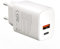 Caricabatterie USB C, caricabatterie multi-alimentazione standard europeo PD20W+QC3.0 con testina di ricarica rapida, caricatore iphone, adatto per iPhone, iPad, Galaxy, Android, ecc.