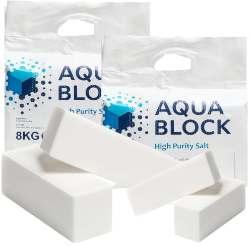 Block Salt Water Softeners High Purity Grade A Salt Block | Water Softening Units Delivers Superior Performance