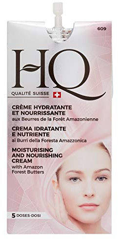 HQ COSMETIQUE - Crema Idratante e Nutriente ai Burri Vegetali della Foresta Amazzonica - 10 ml - 5 DOSI