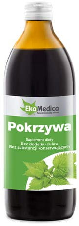 Nettle Juice / Sok z Pokrzywy 1000ml ***100% Natural NO Sugar Added******