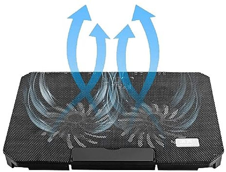Cooling pad bärbar dator kylare laptop kylning gaming laptop kylning, justerbar laptopkylare, bärbar