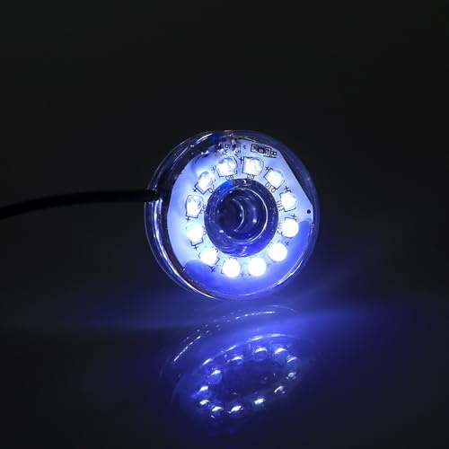Luces sumergibles, luz USB impermeable para acuario con ventosas fijas para decoración de acuarios
