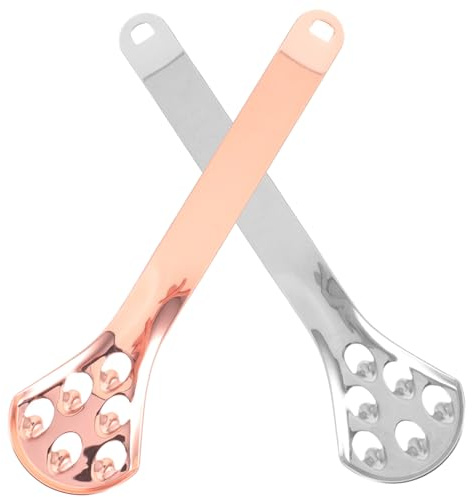 PLAFOPE 2 Pz raschietto per lingua fornitura di denti strumento per raschiare la lingua tongue scraper raschietto lingua raschietto per la lingua raschietto per la pulizia della lingua