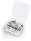 Innfeeltech 25pz fusibili in vetro a soffiaggio lento 6 * 30mm 250V 3,15A Slow Tube Fuse Assortment Kit
