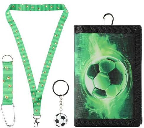 GmeDhc Brustbeutel Kinder, Geldbeutel Kinder, Portemonnaie Kinder mit Schlüsselanhänger und Schlüsselband, Portmonee Kinder, für Geldbeutel Jungen Mädchen