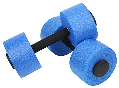 Haltères d'eau pour les entraînements de natation et d'eau | Halneaux en mousse EPE pour aérobic d'eau/entraînement en force/exercice de piscine | Poids d'eau légers avec défi