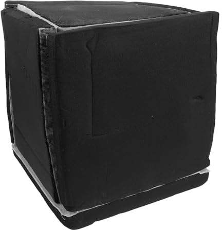 HYTROVE Scatola Fonoassorbente Compatta 28X25 CM per Pompa a Pressione in Spugna Isolamento Acustico e Smorzamento Vibrazioni, Adatta per Uso Interno e Scrivania