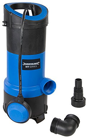 Silverline 917615 Rein- und Schmutzwasser-Tauchpumpe, 750 W