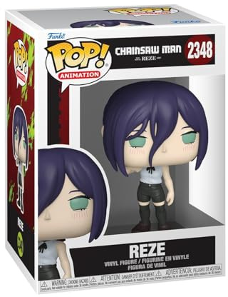 Funko POP! Animation: Chainsaw Man: Reze - Reze - 1 in 6 chance of receiving the rare Chase variant - Styles may vary - Collectable Vinyl Figure - Gift Idea - Official Merchandise