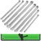 SWANLAKE 8PCS Extra Long Double Box End Wrench Set, CR-V, Less Effort Aviation Wrench Metric 8mm - 24mm