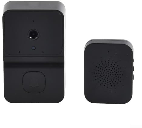 Wireless WiFi Video Doorbell Camera, Smart Wireless WiFi Video Doorbell Phone Door for RING Intercom Security Camera Bell